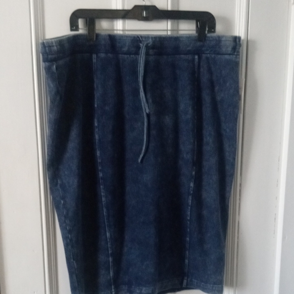 Denim Blue stretch  Women's Skirt sz.3x
